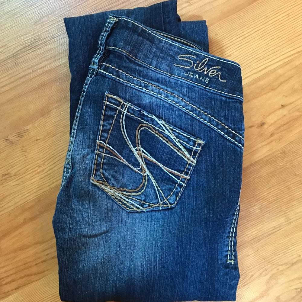 Silver jeans